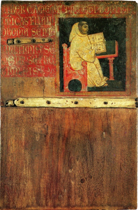 Tavoletta di Biccherna (Frate Ugo, monaco di San Galgano, camerlengo)